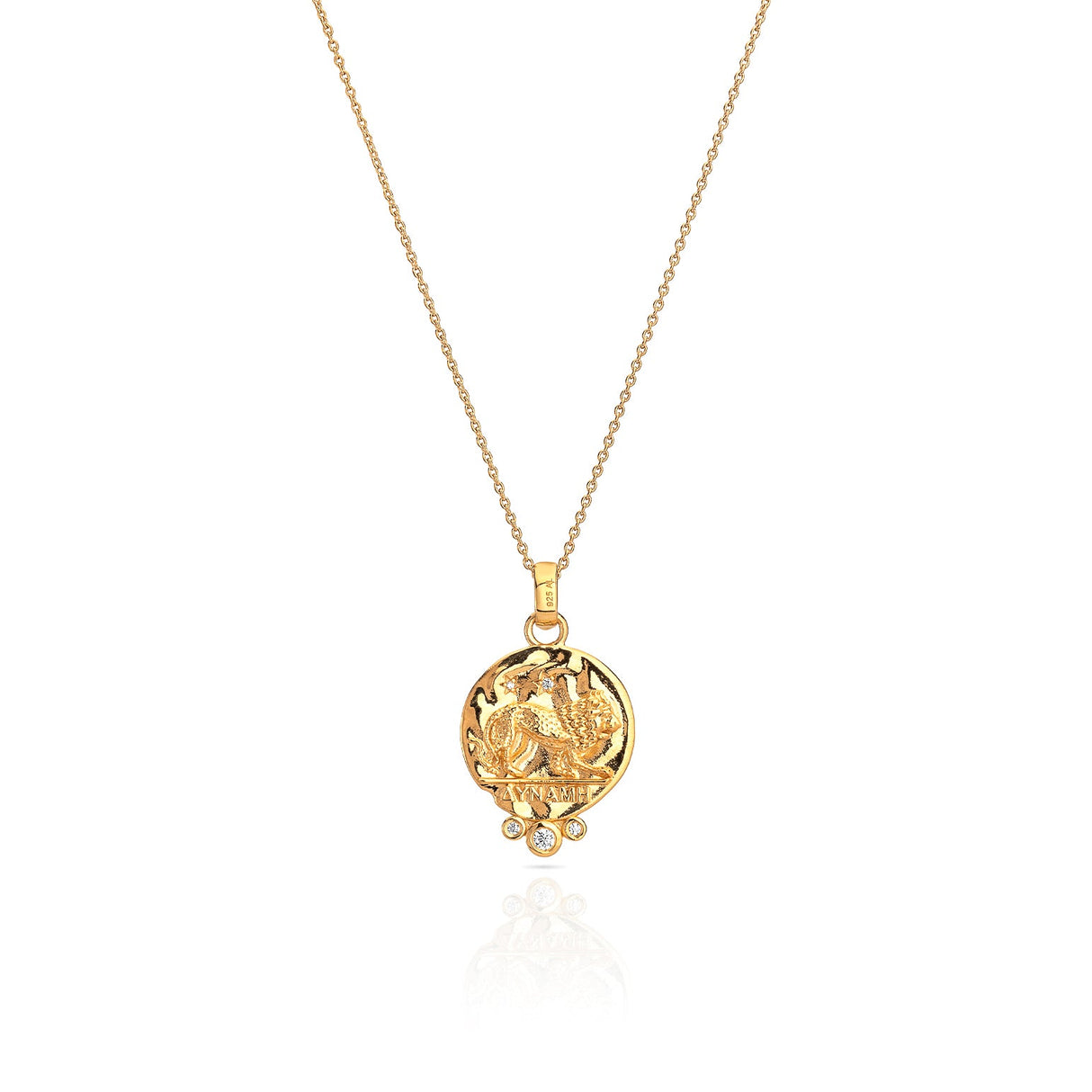 Clio Lion Coin Hálsmen