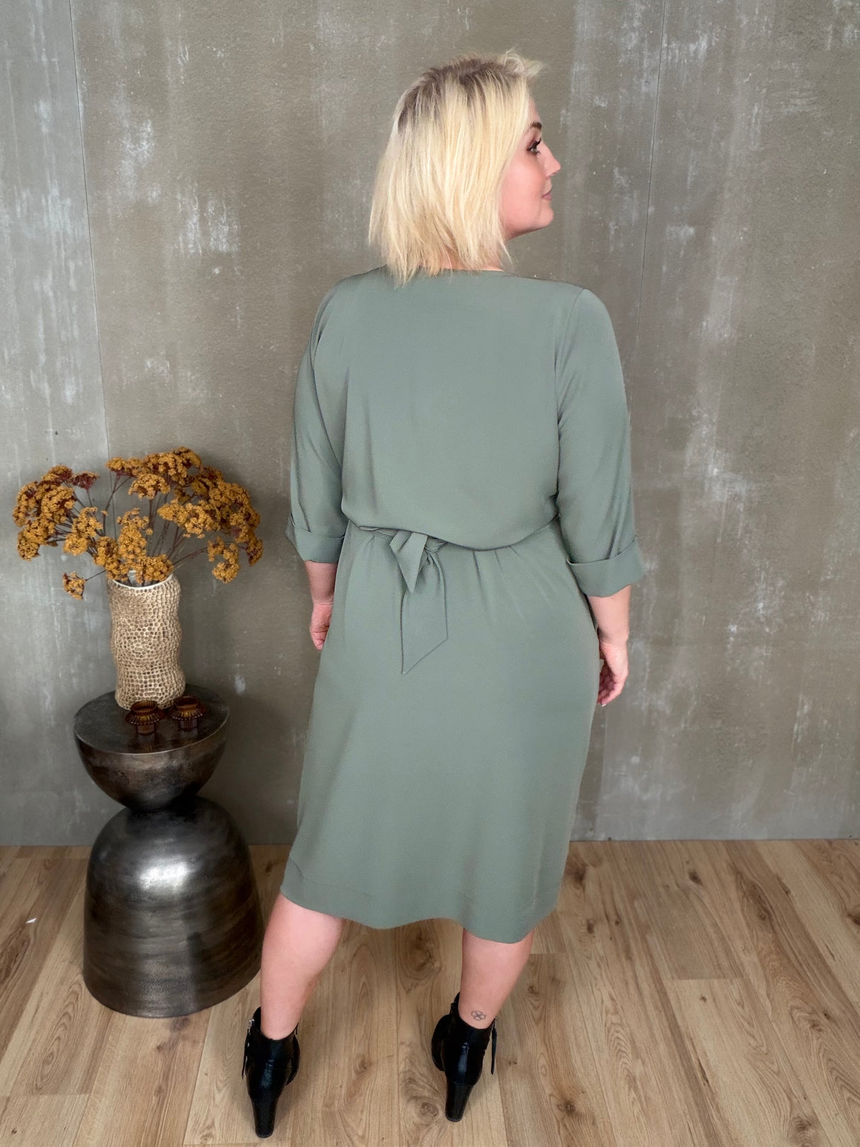 Stólpi Kjóll Bundinn