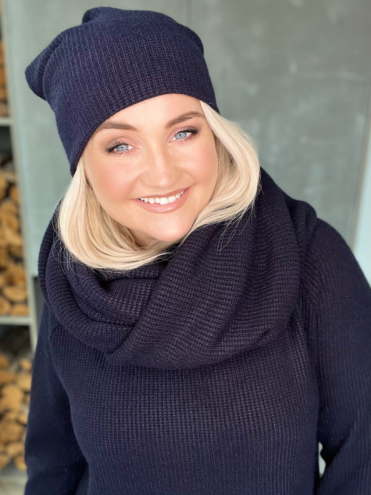 Skjól knit Navy
