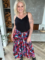 Ilmur pífu pils Mynstrað