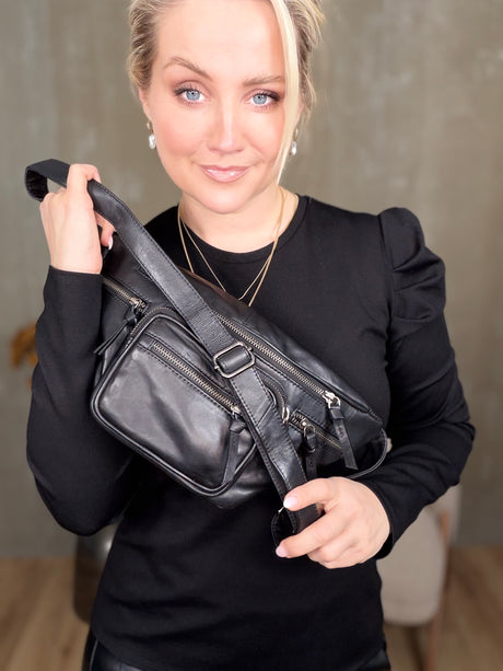 Bumbag með auka vasa