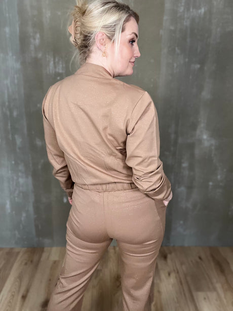 Marleen bomber glitur