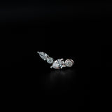 Aaria Climber Stud Lokkar