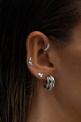 Aaria Climber Stud Lokkar