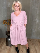 Stólpi Kjóll Bundinn