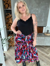 Ilmur pífu pils Mynstrað