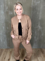 Marleen bomber glitur