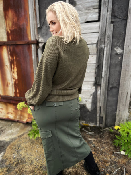 Travel pils grænt m/vösum á hlið