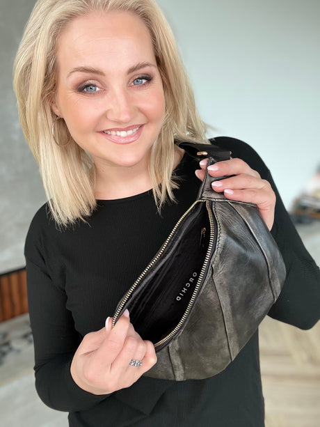 Bumbag Svört Snjáð