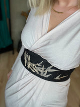 Mittislindi með útsaum