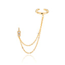 Siren Double Chain Cuff Eyrnalokkur