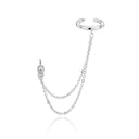 Siren Double Chain Cuff Eyrnalokkur