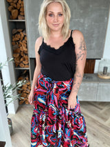 Ilmur pífu pils Mynstrað