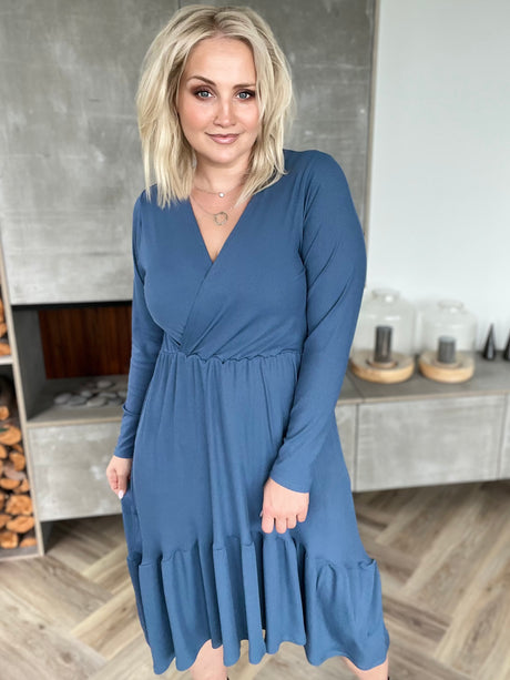 Sjóður kjóll Svartur