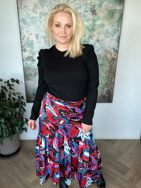 Ilmur pífu pils Mynstrað