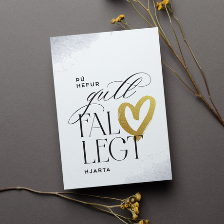 Studio Vast - kort með umslagi