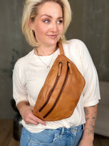 Bumbag m 2 rennilásum