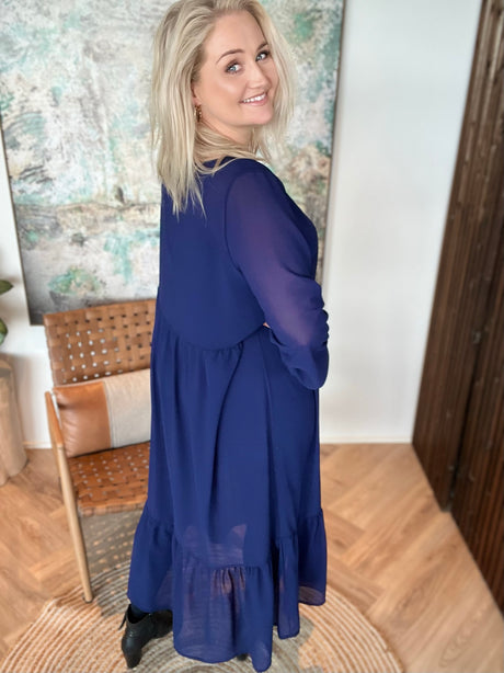 Hanna siffon kjóll