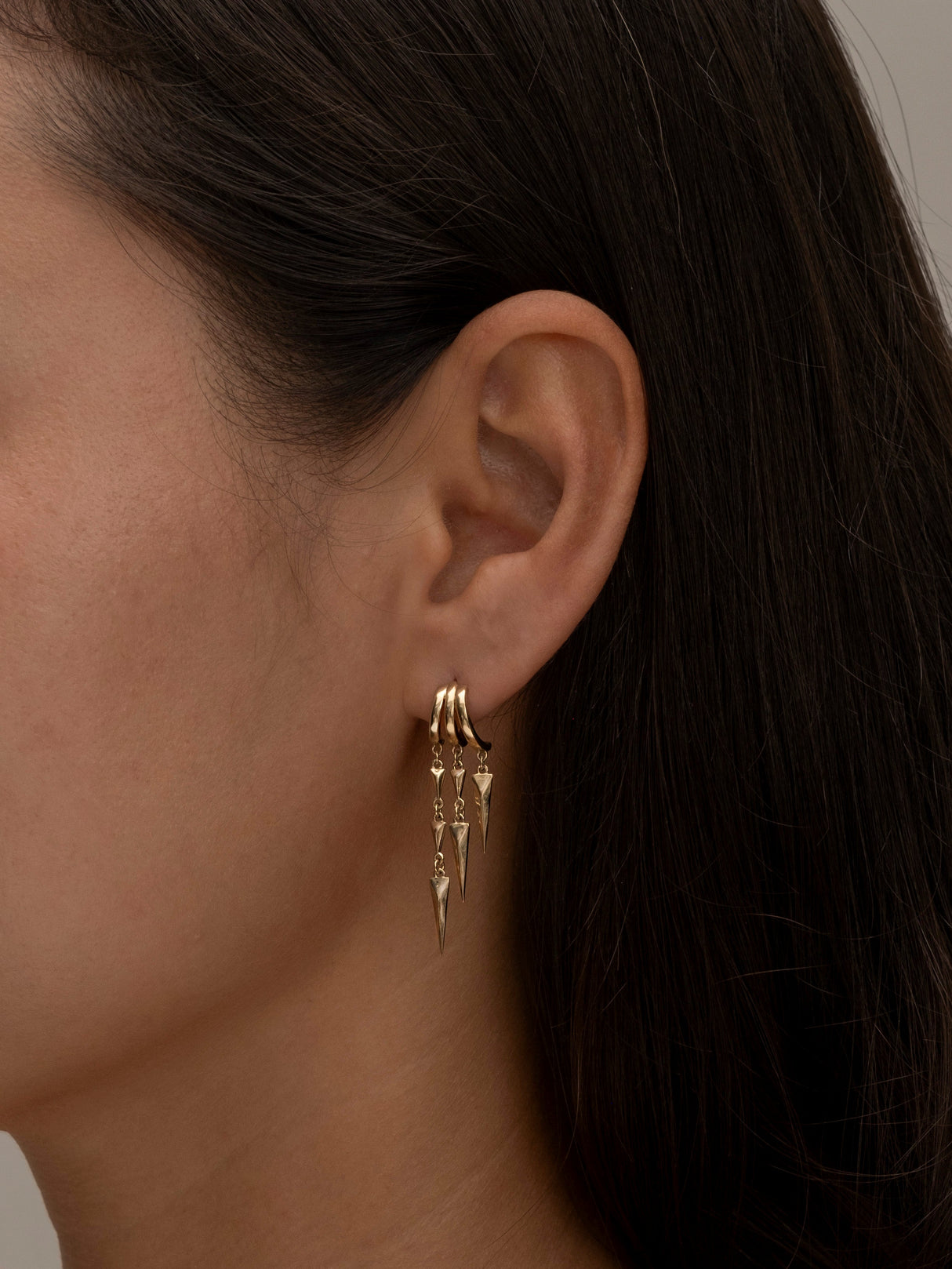 Aaria Paloma Stacked Lokkar