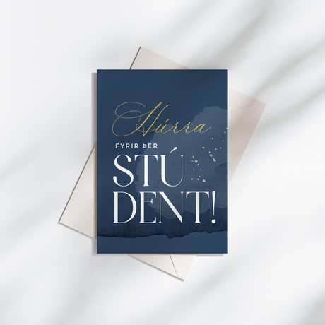 Studio Vast - kort með umslagi