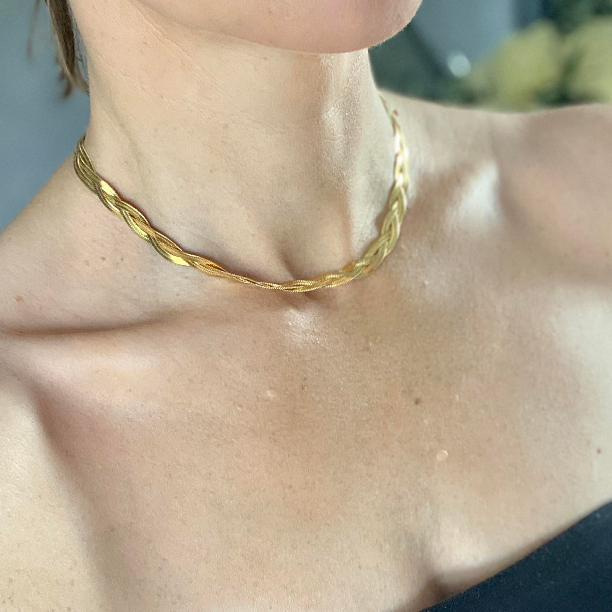 Krista- Fiskabeina keðja flétta