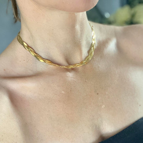 Krista- Fiskabeina keðja flétta