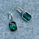 Dangle Kristalslokkar með hringlás