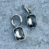 Dangle Kristalslokkar með hringlás