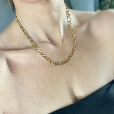 Krista- Hlekkjakeðja 50.cm Gull