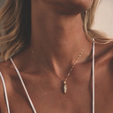 Aaria Iris molten spike hálsmen