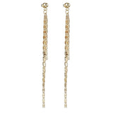 Lokkar með fínlegum keðjum 3 síddir