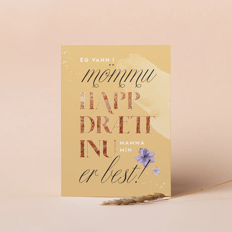 Studio Vast - kort með umslagi