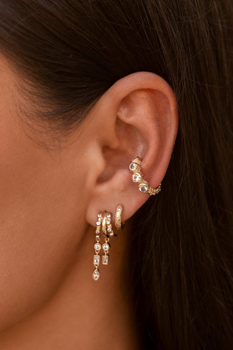 Aaria Petra Stacked Lokkar