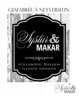 Systur&Makar Gjafabréf