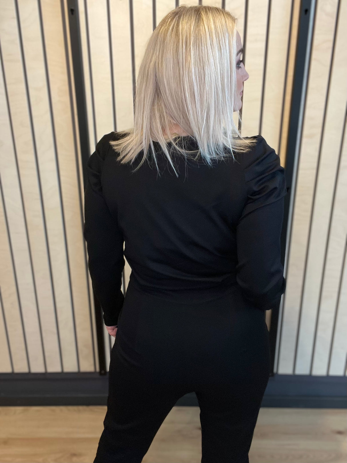 Breki samfestingur púff Svartur