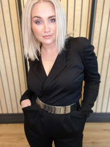 Breki samfestingur púff Svartur