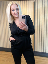 Breki samfestingur púff Svartur