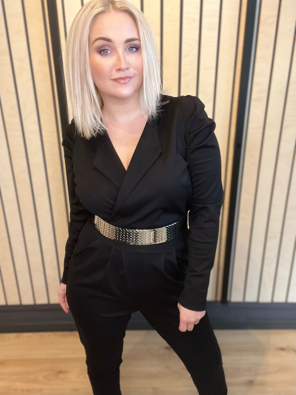 Breki samfestingur púff Svartur