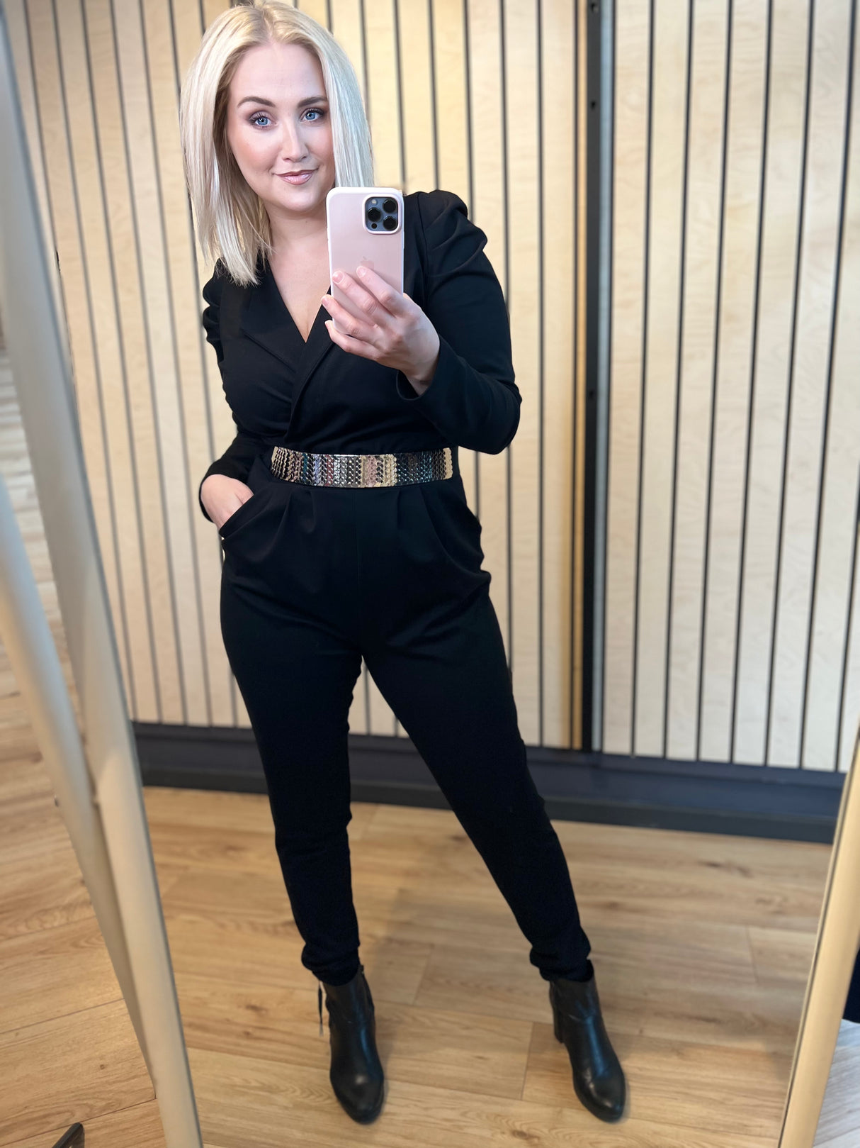 Breki samfestingur púff Svartur