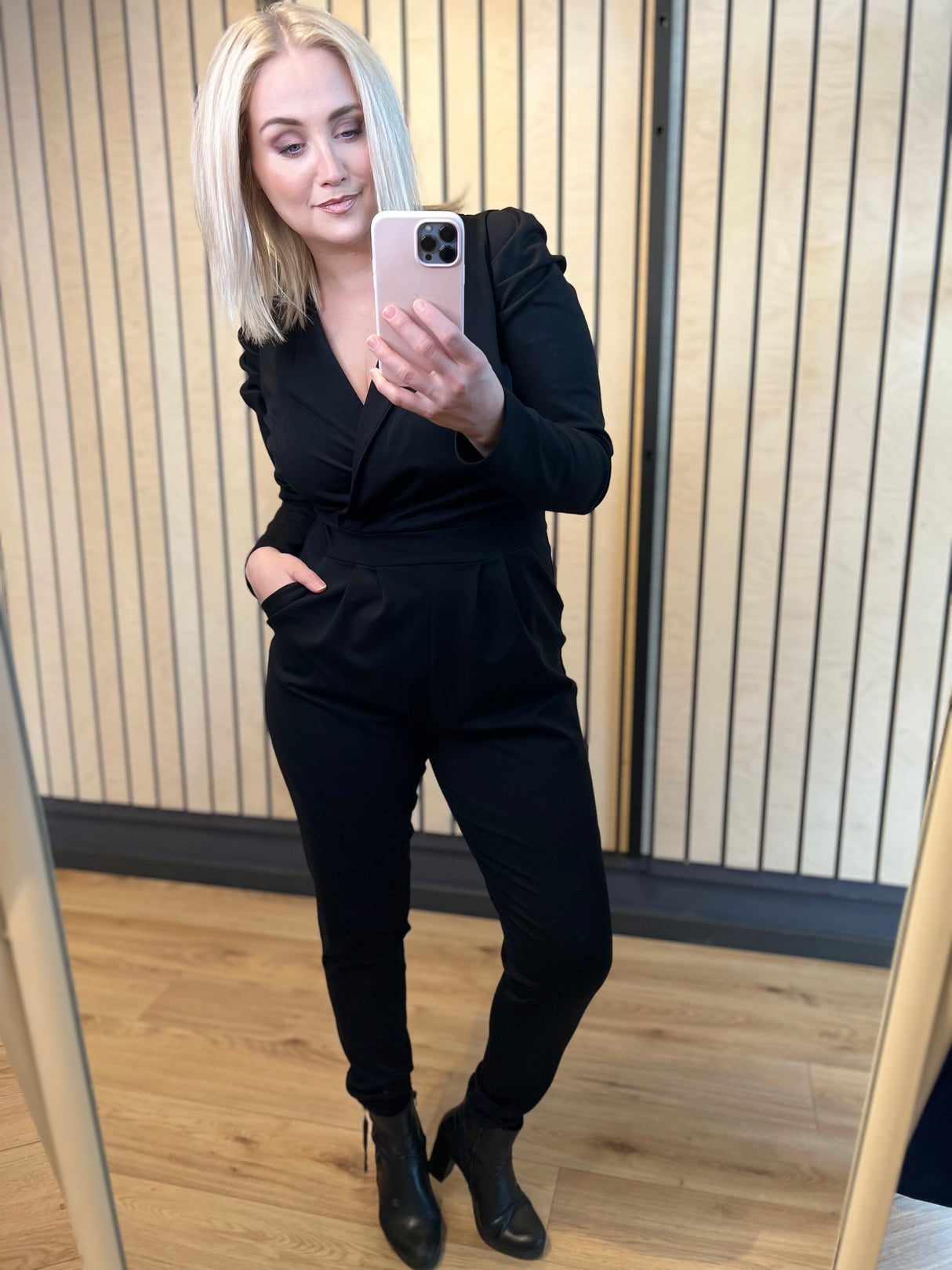 Breki samfestingur púff Svartur